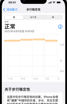 监利iPhone手机维修如何在iPhone开启'步行稳定性通知'