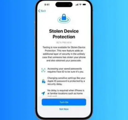 监利苹果授权维修店分享被盗设备保护功能开启方法 