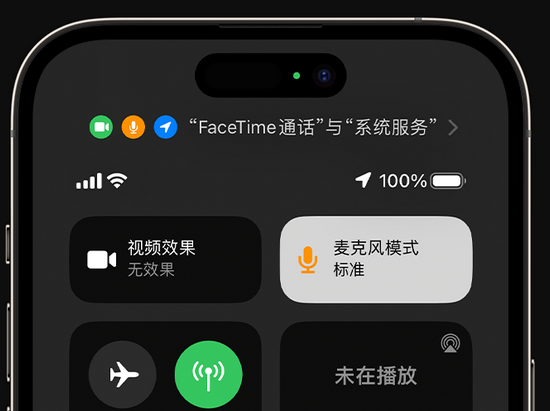 监利苹果授权维修网点分享iPhone在通话时让你的声音更清晰 