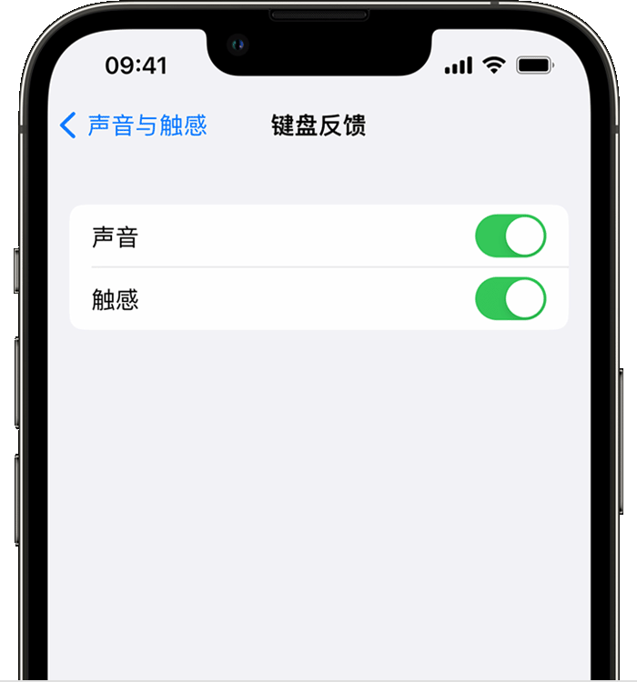 监利苹果14维修店分享如何在 iPhone 14 机型中使用触感键盘 